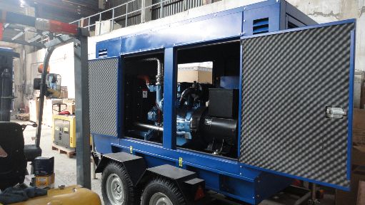 Передвижная ДГУ TSS Premium с двигателем Baudouin для комплексов фотовидеофиксации дорог Крыма