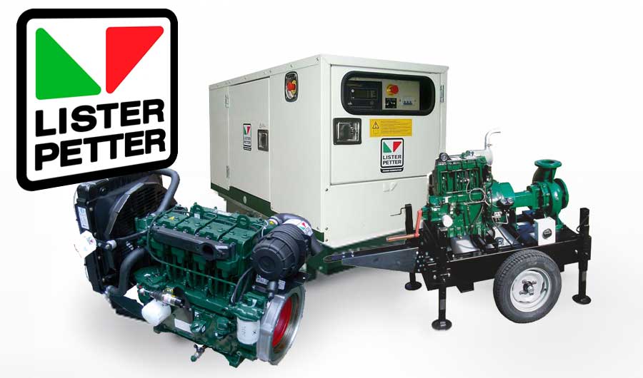 Lister Petter – дизельные двигатели для генераторных установок