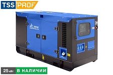 Дизельный генератор ТСС АД-25С-Т400-1РКМ5 в шумозащитном кожухе